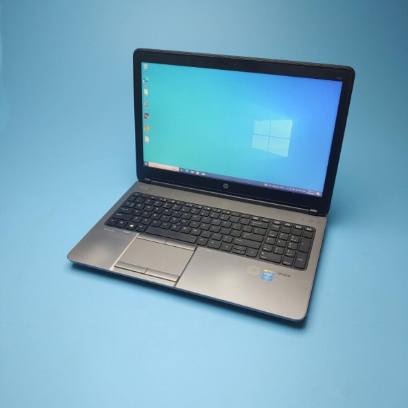 Ноутбук HP ProBook 650 G1 / 15.6&quot; (1920x1080) TN / Intel Core i7-4800MQ (4 (8) ядра по 2.7 - 3.7 GHz) / 8 GB DDR3 / 240 GB SSD / Intel HD Graphics 4600 / WebCam / DVD-ROM / Win 10 Pro - 2