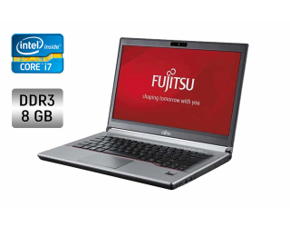 БУ Ноутбук Б-класс Fujitsu LifeBook E746 / 14&quot; (1920x1080) TN / Intel Core i7-6600U (2 (4) ядра по 2.6 - 3.4 GHz) / 8 GB DDR4 / 240 GB SSD / Intel HD Graphics 520 / WebCam / Windows 10 из Европы в Дніпрі