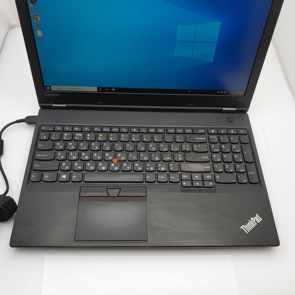 Ноутбук Lenovo ThinkPad L560 / 15.6&quot; (1920х1080) IPS / Intel Core i5-6300U (2 (4) ядра по 2.4 - 3.0 GHz) / 8 GB DDR3 / 240 GB SSD / WebCam / USB 3.0 / MiniDP - 6