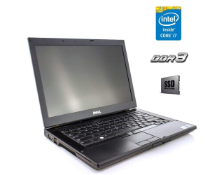 БУ Ноутбук Б-класс Dell Latitude E6410 / 14&quot; (1366x768) TN / Intel Core i7-640M (2 (4) ядра по 2.8 - 3.46 GHz) / 4 GB DDR3 / 128 GB SSD / Intel HD Graphics / DVD-RW из Европы в Днепре