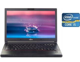 БУ Ноутбук Fujitsu LifeBook E546 / 14&quot; (1920x1080) IPS / Intel Core i5-6200U (2 (4) ядра по 2.3 - 2.8 GHz) / 8 GB DDR4 / 240 GB SSD / Intel HD Graphics 520 / WebCam / Win 10 + USB-мышь Frime FM001 NEW из Европы в Дніпрі