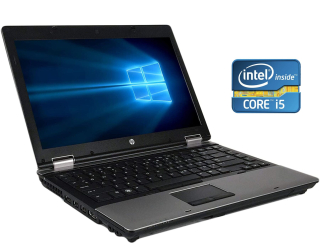 БУ Ноутбук A-класс HP ProBook 6440b / 14&quot; (1366x768) TN / Intel Core i5-450M (2 (4) ядра по 2.4 - 2.66 GHz) / 4 GB DDR3 / 120 GB SSD / Intel HD Graphics 1500 / DVD-RW из Европы в Дніпрі