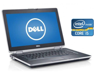 БУ Ноутбук А-класс Dell Latitude E6430 / 14&quot; (1366x768) TN / Intel Core i5-3320M (2 (4) ядра по 2.6 - 3.3 GHz) / 4 GB DDR3 / 128 GB SSD / Intel HD Graphics 4000 / DVD-RW из Европы в Днепре