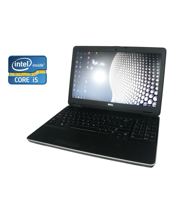 Ноутбук Dell Latitude E6540 / 15.6&quot; (1366x768) TN / Intel Core i5-4310M (2 (4) ядра по 2.7 - 3.4 GHz) / 8 GB DDR3 / 240 GB SSD / Intel HD Graphics 4600 / WebCam / DVD-ROM / Win 10 Pro - 1