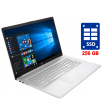 Ноутбук HP Laptop 17-cp0010nr / 17.3" (1600x900) TN / AMD Athlon Silver 3050U (2 ядра по 2.3 - 3.2 GHz) / 8 GB DDR4 / 256 GB SSD / AMD Radeon Graphics / WebCam / Win 10 Home - 1