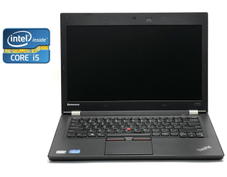 БУ Ноутбук A-класс Lenovo ThinkPad T430u / 14&quot; (1366x768) TN / Intel Core i5-3427U (2 (4) ядра по 1.8 - 2.8 GHz) / 4 GB DDR3 / 120 GB SSD / Intel HD Graphics 4000 / WebCam из Европы в Дніпрі