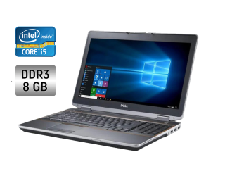 БУ Ноутбук Dell Latitude E6420 / 14&quot; (1366x768) TN / Intel Core i5-2520M (2 (4) ядра по 2.5 - 3.2 GHz) / 8 GB DDR3 / 128 GB SSD / Intel HD Graphics 3000 / WebCam / DVD-RW из Европы в Днепре