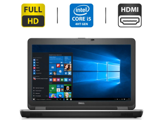 БУ Ноутбук Dell Latitude E6540 / 15.6&quot; (1920x1080) TN / Intel Core i5-4310M (2 (4) ядра по 2.7 - 3.4 GHz) / 4 GB DDR3 / 500 GB HDD / Intel HD Graphics 4600 / DVD-ROM / HDMI из Европы в Днепре