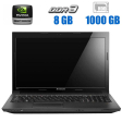 Ноутбук Lenovo B570 / 15.6" (1366x768) TN / Intel Core i3-2330M (2 (4) ядра по 2.2 GHz) / 8 GB DDR3 / 1000 GB HDD / nVidia GeForce 410M, 1 GB DDR3, 64-bit / WebCam - 1
