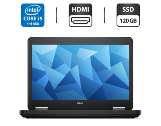 БУ Ноутбук Б-класс Dell Latitude E5540 / 15.6&quot; (1366x768) TN / Intel Core i5-4310U (2 (4) ядра по 2.0 - 3.0 GHz) / 4 GB DDR3 / 120 GB SSD / Intel HD Graphics 4400 / DVD-ROM / HDMI из Европы в Днепре