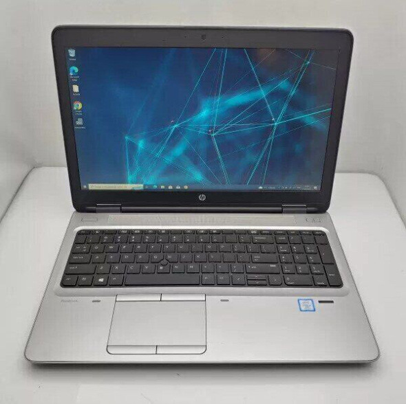 Ноутбук HP ProBook 650 G3 / 15.6&quot; (1920x1080) TN / Intel Core i5-7300U (2 (4) ядра по 2.6 - 3.5 GHz) / 8 GB DDR4 / 240 GB SSD / Intel HD Graphics 620 / DVD-ROM / Win 10 Pro - 2