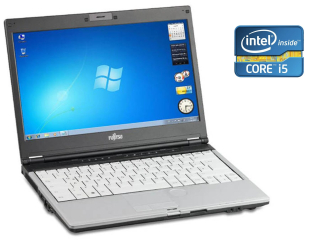 БУ Ноутбук А-класс Fujitsu LifeBook S760 / 13&quot; (1366x768) TN / Intel Core i5-520M (2 (4) ядра по 2.4 - 2.9 GHz) / 4 GB DDR3 / 128 GB SSD / Intel HD Graphics / WebCam / DVD-RW из Европы в Днепре
