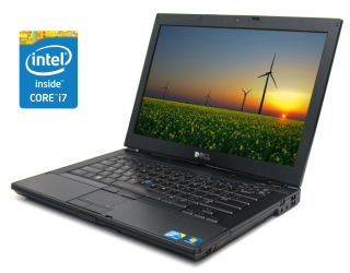 БУ Ноутбук А-класс Dell Latitude E6410 / 14&quot; (1440x900) TN / Intel Core i7-640M (2 (4) ядра по 2.8 - 3.46 GHz) / 4 GB DDR3 / 120 GB SSD / Intel HD Graphics / DVD-RW из Европы в Дніпрі