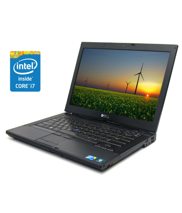 Ноутбук А-класс Dell Latitude E6410 / 14&quot; (1440x900) TN / Intel Core i7-640M (2 (4) ядра по 2.8 - 3.46 GHz) / 4 GB DDR3 / 120 GB SSD / Intel HD Graphics / DVD-RW - 1