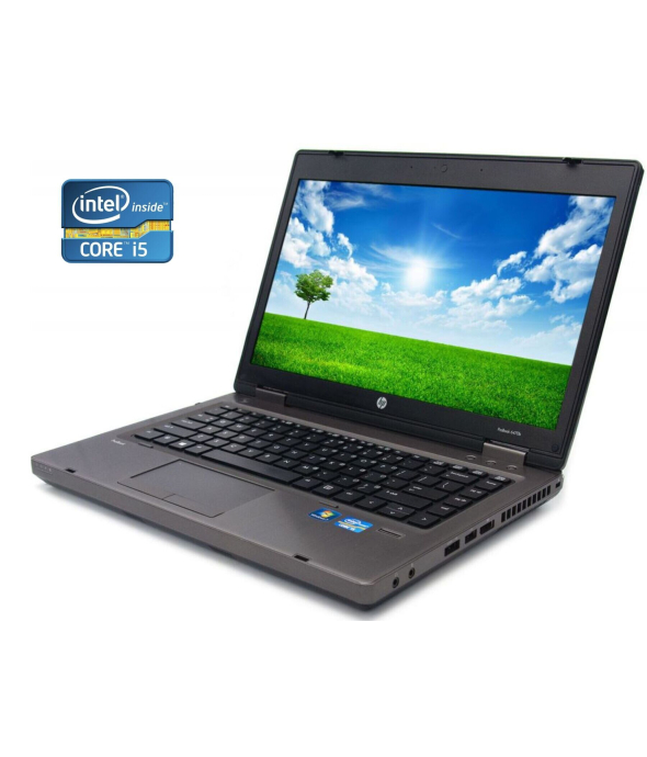Ноутбук А-класс HP ProBook 6470b / 14&quot; (1600x900) TN / Intel Core i5-3340M (2 (4) ядра по 2.7 - 3.4 GHz) / 4 GB DDR3 / 180 GB SSD / Intel HD Graphics 4000 / WebCam / DVD-RW - 1