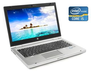 БУ Ноутбук А-класс HP EliteBook 8470p / 14&quot; (1366x768) TN / Intel Core i5-3230M (2 (4) ядра по 2.6 - 3.2 GHz) / 4 GB DDR3 / 256 GB SSD / Intel HD Graphics 4000 / WebCam / DVD-RW  из Европы в Дніпрі