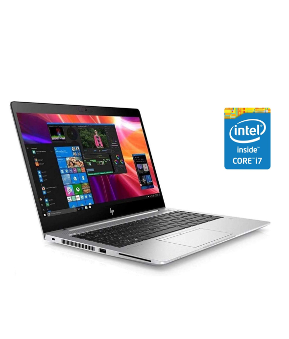 Ультрабук HP EliteBook 830 G5 / 13.3&quot; (1920x1080) IPS / Intel Core i7-8650U (4 (8) ядра по 1.9 - 4.2 GHz) / 16 GB DDR4 / 256 GB SSD / Intel UHD Graphics 620 / WebCam / Win 10 Pro + беспроводная мышь Maxxter MR-331 - 1