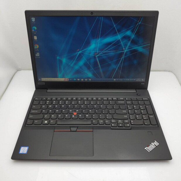 Ноутбук Lenovo ThinkPad E580 / 15.6&quot; (1366x768) TN / Intel Core i3-7020U (2 (4) ядра по 2.3 GHz) / 8 GB DDR4 / 128 GB SSD + 500 GB HDD / Intel HD Graphics 620 / WebCam / Win 10 Pro - 2