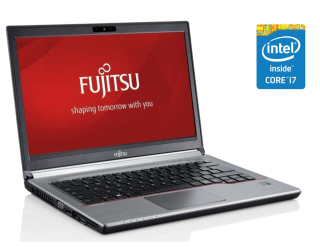 БУ Нетбук Б-класс Fujitsu LifeBook E746 / 14&quot; (1920x1080) IPS / Intel Core i7-6600U (2 (4) ядра по 2.6 - 3.4 GHz) / 8 GB DDR4 / 120 GB SSD / Intel HD Graphics 520 / WebCam / Win 10 Pro из Европы в Днепре