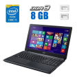 Ноутбук Acer Aspire E1-572G / 15.6" (1920x1080) TN / Intel Core i5-4200U (2 (4) ядра по 1.6 - 2.6 GHz) / 8 GB DDR3 / 256 GB SSD + 500 GB HDD / Intel HD Graphics 4400 / WebCam / АКБ NEW - 1