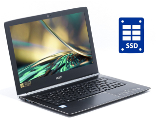 БУ Нетбук Acer Aspire S 13 S5-371-36YU / 13.3&quot; (1920x1080) IPS / Intel Core i3-6100U (2 (4) ядра по 2.3 GHz) / 4 GB DDR3 / 120 GB SSD / Intel HD Graphics 520 / WebCam / Win 10 Home из Европы в Дніпрі