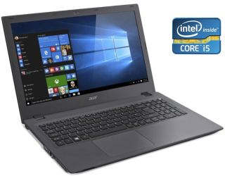 БУ Ноутбук Acer Aspire F5-571T-569T / 15.6&quot; (1366x768) TN / Intel Core i5-4210U (2 (4) ядра по 1.7 - 2.7 GHz) / 8 GB DDR3 / 256 GB SSD / Intel HD Graphics 4400 / WebCam / DVD-ROM / Win 10 Home из Европы в Днепре