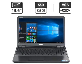 БУ Ноутбук Б-класс Dell Inspiron N5110 / 15.6&quot; (1366x768) TN / Intel Core i5-2430M (2 (4) ядра по 2.4 - 3.0 GHz) / 8 GB DDR3 / 128 GB SSD / Intel HD Graphics 3000 / WebCam / VGA / HDMI из Европы в Дніпрі