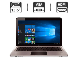 БУ Ноутбук Б-класс HP Pavilion DV6 / 15.6&quot; (1366x768) TN / Intel Core i3-350M (2 (4) ядра по 2.26 GHz) / 4 GB DDR3 / 320 GB HDD / Intel HD Graphics / WebCam / HDMI из Европы