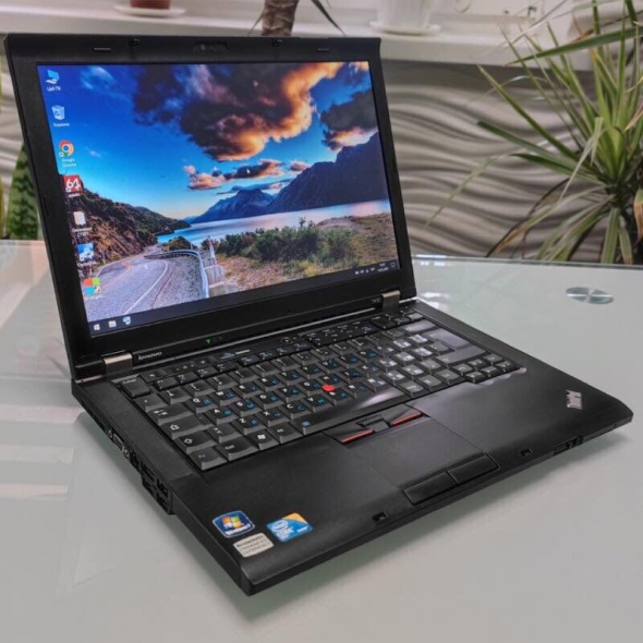Ноутбук Lenovo ThinkPad T410 / 14&quot; (1280x800) TN / Intel Core i5-520M (2 (4) ядра по 2.4 - 2.93 GHz) / 8 GB DDR3 / 128 GB SSD / Intel HD Graphics / DVD-ROM / VGA - 3