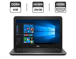 БУ Ноутбук Dell Latitude 3380 / 13.3&quot; (1366x768) TN / Intel Core i3-6006U (2 (4) ядра по 2.0 GHz) / 8 GB DDR4 / 256 GB SSD NEW / Intel HD Graphics 520 / WebCam / HDMI из Европы в Днепре
