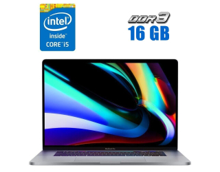 БУ Ноутбук Apple MacBook Pro A1989 / 13.3&quot; (2560x1600) IPS / Intel Core i5-8250U (4 (8) ядра по 1.6 - 3.4 GHz) / 16 GB DDR3 / 250 GB SSD / Intel Iris Plus Graphics 655 / WebCam из Европы в Дніпрі