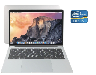 БУ Ультрабук Apple MacBook Pro A1708 / 13.3&quot; (2560x1600) IPS / Intel Core i5-7200U (2 (4) ядра по 2.5 - 3.1 GHz) / 8 GB DDR3 / 128 GB SSD / Intel HD Graphics 620 / WebCam из Европы в Днепре