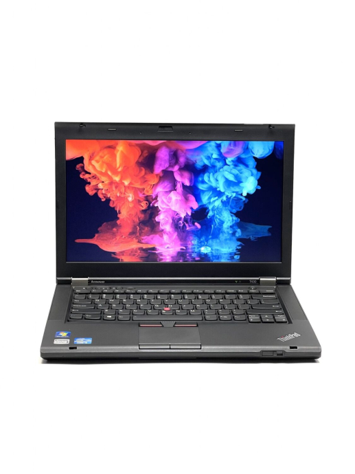 Ноутбук А-класс Lenovo ThinkPad T430 / 14&quot; (1600x900) TN / Intel Core i5-2520M (2 (4) ядра по 2.5 - 3.2 GHz) / 4 GB DDR3 / 120 GB SSD / Intel HD Graphics 3000 / WebCam / DVD-RW - 2