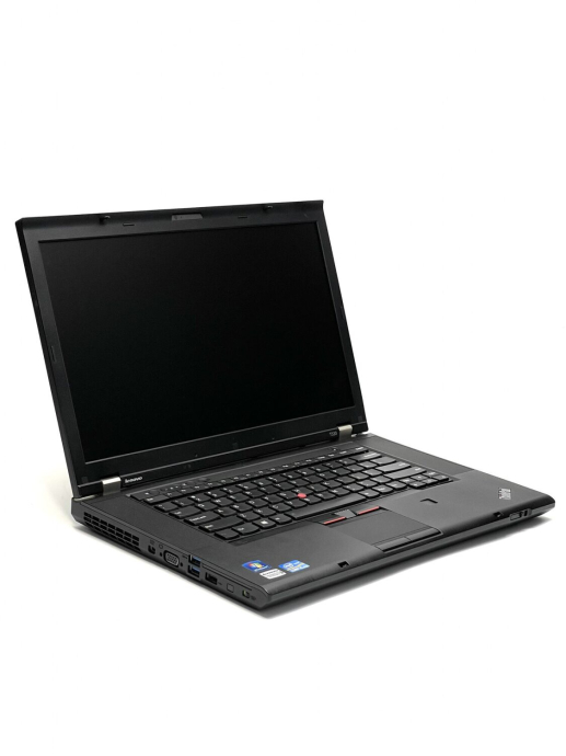 Ноутбук А-класс Lenovo ThinkPad T530 / 15.6&quot; (1366x768) TN / Intel Core i5-3380M (2 (4) ядра по 2.9 - 3.6 GHz) / 4 GB DDR3 / 180 GB SSD / Intel HD Graphics 4000 / WebCam / DVD-RW - 4