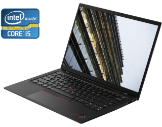 БУ Ультрабук А-класс Lenovo ThinkPad X1 Carbon Gen 1 / 14&quot; (1366x768) TN / Intel Core i5-3427U (2 (4) ядра по 1.8 - 2.8 GHz) / 4 GB DDR3 / 128 GB SSD / Intel HD Graphics 4000 / WebCam  из Европы в Днепре