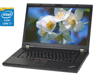 БУ Ноутбук А-класс Lenovo ThinkPad T530 / 15.6&quot; (1366x768) TN / Intel Core i7-3520M (2 (4) ядра по 2.9 - 3.6 GHz) / 8 GB DDR3 / 240 GB SSD / Intel HD Graphics 4000 / DVD-RW из Европы в Дніпрі