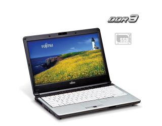 БУ Ноутбук Fujitsu LifeBook S761 / 13.3&quot; (1366x768) TN / Intel Core i3-2310M (2 (4) ядра по 2.1 GHz) / 4 GB DDR3 / 120 GB SSD / Intel HD Graphics 3000 / WebCam из Европы в Дніпрі