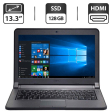 Ноутбук Б-класс Dell Latitude E3340 / 13.3" (1366x768) TN / Intel Core i3-4030U (2 (4) ядра по 1.9 GHz) / 4 GB DDR3 / 128 GB SSD / Intel HD Graphics 4400 / WebCam / HDMI - 1