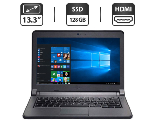 БУ Ноутбук Б-класс Dell Latitude E3340 / 13.3&quot; (1366x768) TN / Intel Core i3-4030U (2 (4) ядра по 1.9 GHz) / 4 GB DDR3 / 128 GB SSD / Intel HD Graphics 4400 / WebCam / HDMI из Европы в Дніпрі