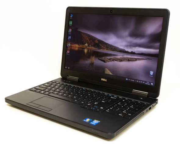 Ноутбук Б-класс Dell Latitude E5540 / 15.6&quot; (1366x768) TN / Intel Core i5-4200U (2 (4) ядра по 1.6 - 2.6 GHz) / 8 GB DDR3 / 120 GB SSD / Intel HD Graphics 4400 / WebCam / DVD-ROM / VGA - 4
