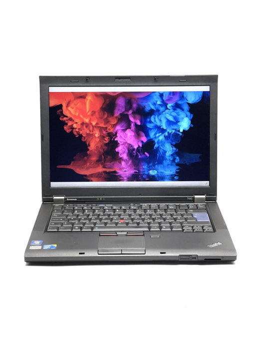 Ноутбук А-класс Lenovo ThinkPad T410 / 14&quot; (1440x900) TN / Intel Core i5-520M (2 (4) ядра по 2.4 - 2.93 GHz) / 4 GB DDR3 / 160 GB SSD / Intel HD Graphics / WebCam / DVD-RW - 2