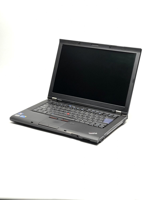 Ноутбук А-класс Lenovo ThinkPad T410 / 14&quot; (1440x900) TN / Intel Core i5-520M (2 (4) ядра по 2.4 - 2.93 GHz) / 4 GB DDR3 / 160 GB SSD / Intel HD Graphics / WebCam / DVD-RW - 5