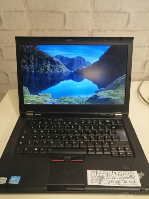 Ноутбук Lenovo ThinkPad T420 / 14&quot; (1366x768) TN / Intel Core i5-2520M (2 (4) ядра по 2.5 - 3.2 GHz) / 4 GB DDR3 / 120 GB SSD / Intel HD Graphics 3000 / WebCam - 2