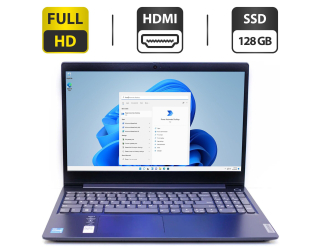 БУ Ультрабук Lenovo IdeaPad 3 15ITL05 / 15.6&quot; (1920x1080) TN / Intel Core i3-1115G4 (2 (4) ядра по 3.0 - 4.1 GHz) / 4 GB DDR4 / 128 GB SSD / Intel UHD Graphics 630 / WebCam / HDMI из Европы в Днепре