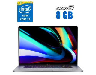 БУ Ноутбук Apple MacBook Pro A1989 / 13.3&quot; (2560x1600) IPS / Intel Core i5-8250U (4 (8) ядра по 1.6 - 3.4 GHz) / 8 GB DDR3 / 240 GB SSD / Intel Iris Plus Graphics 655 / WebCam из Европы в Днепре