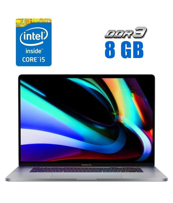 Ноутбук Apple MacBook Pro A1989 / 13.3&quot; (2560x1600) IPS / Intel Core i5-8250U (4 (8) ядра по 1.6 - 3.4 GHz) / 8 GB DDR3 / 240 GB SSD / Intel Iris Plus Graphics 655 / WebCam - 1