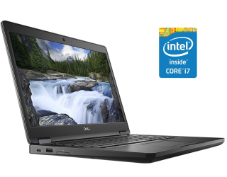 БУ Ноутбук Dell Latitude 5580 / 15.6&quot; (1366x768) TN / Intel Core i7-7600U (2 (4) ядра по 2.8 - 3.9 GHz) / 8 GB DDR4 / 256 GB SSD / Intel HD Graphics 620 / WebCam / Win 10 Pro из Европы в Днепре