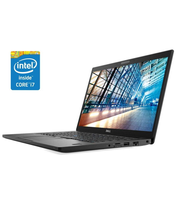 Ультрабук Dell Latitude 7490 / 14&quot; (1920x1080) IPS / Intel Core i7-8650U (4 (8) ядра по 1.9 - 4.2 GHz) / 16 GB DDR4 / 256 GB SSD / Intel UHD Graphics 620 / WebCam / Win 10 Pro - 1