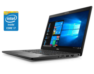 БУ Ультрабук Dell Latitude 7480 / 14&quot; (1920x1080) IPS / Intel Core i7-7600U (2 (4) ядра по 2.8 - 3.9 GHz) / 8 GB DDR4 / 256 GB SSD / Intel HD Graphics 520 / WebCam / Win 10 Pro из Европы в Днепре