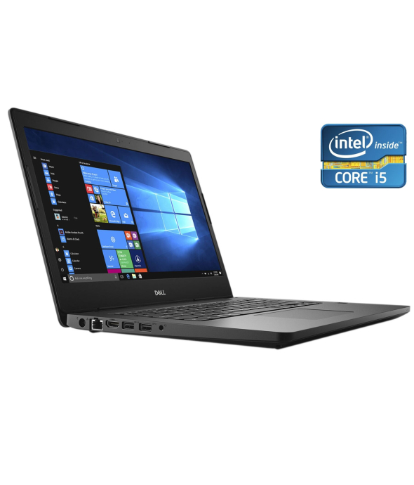 Ультрабук Dell Latitude 3480 / 14&quot; (1366x768) TN / Intel Core i5-7200U (2 (4) ядра по 2.5 - 3.1 GHz) / 16 GB DDR4 / 128 GB SSD / Intel HD Graphics 620 / WebCam / Win 10 Pro - 1